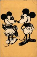 Disney képeslap Mickey egerekkel / Walter E. Disney postcard with Mickey Mouse (EB)
