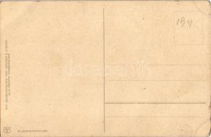 Disney képeslap Mickey egerekkel / Walter E. Disney postcard with Mickey Mouse (EB)