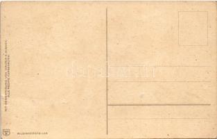 Disney képeslap Mickey egerekkel / Walter E. Disney postcard with Mickey Mouse (tűnyomok / pinmarks)