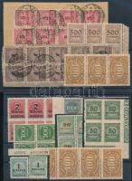 Deutsches Reich 61 db inflációs bélyeg összefüggésekben