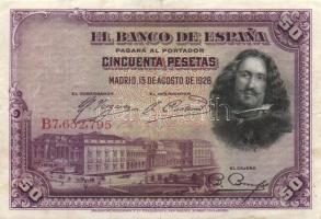 Spanyolország 1928. 50P T:II