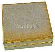 Ligeti Erika (1934-2004) DN "Ajka közművelődéséért" kétoldalas, öntött bronz plakett, dísz...