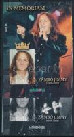 2001 In Memoriam Zámbó Jimmy emlékív pár, a feketenyomat dedikált változat