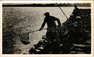1943 Balaton, horgászás (fl)