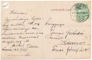 1912 Lupény, Lupeni; Ella bánya, bányavasút. ifj. Kuk Miklós kiadása / mine, industrial railway