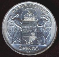 1939. 5P Ag "Horthy balra" T:2 apró ph