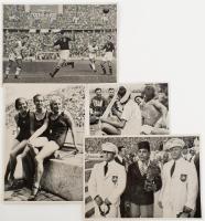 1936 Berlini olimpia gyűjtőképek (Sammelwerk Nr. 14. Olympia 1936 - Band II), összesen kb. 40 db, 12...