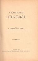Unghváry Antal: 
A római egyház liturgiája.
Budapest, 1934. Kapisztrán Jánosról Nevezett Ferences ...