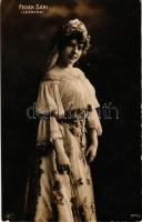 Fedák Sári (Leányka). Bárd Ferenc és testvére zeneműkereskedő kiadása / Hungarian actress (kopott élek / worn edges)