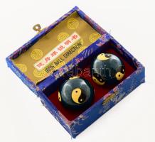 Csikung golyó, dobozában.