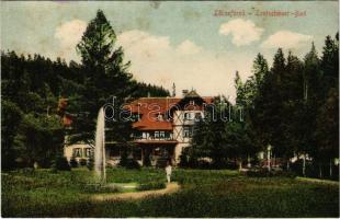 Lőcsefüred, Lőcse-fürdő, Levocské Kúpele (Lőcse, Levoca); szálloda, nyaraló. Barla Szabó Titusz kiadása / hotel, villa (fl)