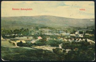 1917 Távolsági képeslap Turul 3f + Arató 5f vegyes bérmentesítéssel + Pirosszámú zöldportó 2 x 2f &q...