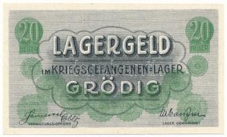 Ausztria / Grödig / Hadifogolytábor ~1915. 20h "069133" T:AU
Austria / Grödig / POW camp ...