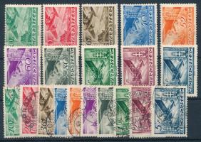 1936 Repülő (III.) sor + pecsételt sor (20.000)