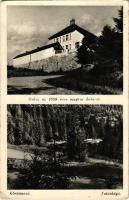 1940 Kőrösmező, Körösmező, Yasinia, Yasinya, Jaszinya, Jassinja, Jasina (Máramaros); Őrház az 1000 éves magyar határon, Tatárhágó. Knoll foto / guard house on the Hungarian border, Yablunetskyi pereval (EB)