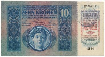 1915. 10K fekete "ROMANIA TIMBRU SPECIAL" felülbélyegzéssel T:F, szép papír
Adamo K11Be