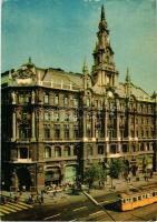 Budapest VII. Hungária étterem és kávéház (New York palota), villamos. Erzsébet körút 9-11. Képzőművészeti Alap. Foto MTI Jestl-Kassányi (EK)