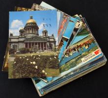 116 db MODERN külföldi város képeslap vegyes minőségben / 116 modern foreign town postcards in mixed quality