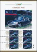 2025 Citroen DS21 Pallas 6 bélyeges megszemélyesített kisív dísztokban