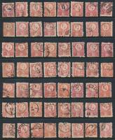 1871 56 db Réznyomat 5kr színváltozatokkal (min. 56.000)