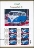 2025 Volkswagen Typ 2 (T1) 6 bélyeges megszemélyesített kisív dísztokban