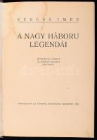 Seress Imre: A nagy háboru legendái. Mühlbeck Károly és Volkoff Ulászló rajzaival. Bp., 1920, Szerzői kiadás. Újrakötött félvászon-kötésben, néhány pótolt oldallal a végén.