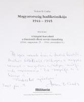 Veress D. Csaba: Magyarország hadikrónikája 1944-1945. 1-2. köt. 1.: A kárpáti harcoktól a Dunántúl ...