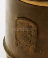 I. világháborús emléktárgy, 10 cm Feldhaubitze M 99 tábori ágyú lövedékéből kialakított, három lábon...