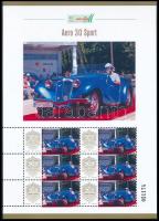 2025 Aero 30 Sport 6 bélyeges megszemélyesített kisív dísztokban