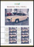 2025 Mercedes-Benz 190 SL/1955-62./ 6 bélyeges megszemélyesített kisív dísztokban