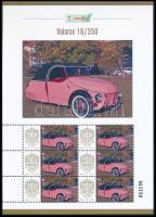 2025 Velorex 16/350 6 bélyeges megszemélyesített kisív dísztokban