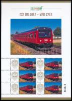 2025 DSB MR 4066 + MRD 4266 6 bélyeges megszemélyesített kisív dísztokban