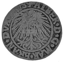 Német államok / Poroszország 1543. 1gr Ag "Brandenburgi Albert" (1,93g) T:VF patina
Germa...