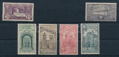 Portugália 1931 Páduai Szent Antal sor Mi 553-558 (Mi EUR 240.-) (Mi 553 gumihiba / gum disturbance)