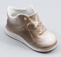 Aquincum cipő, jelzett, kis kopással, 11x6 cm