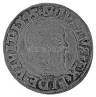 Német államok / Poroszország 1543. 1gr Ag "Brandenburgi Albert" (1,87g) T:XF,VF patina German states / Prussia 1543. 1 Groschen Ag "Albert von Brandenburg" (1,87g) C:XF,VF patina Kopicki 3788