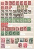 1945-1947 Teljes sorok A/4-es berakólap mindkét oldalán (11.290)