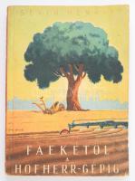 Sevin Henrik: Faekétől a Hofherr-gépig. A Hofherr-Schrantz-Clayton-Shuttleworth Magyar Gépgyári Művek Részvénytársaság története. 1842 -1869 -1944. Bp., 1944, Szerzői, (Révai-ny.), 1 t.+ 272 p. Egyetlen kiadás. Számos fekete-fehér illusztrációval. A borító Gönczi-Gebhardt Tibor munkája. Kiadói illusztrált papírkötés, kopott borítóval, foxing foltos lapokkal.