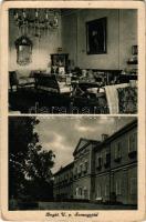 Alsóbogát, Bogát (Somogyjád); Inkey László kastélya, belső (kopott sarkak / worn corners)