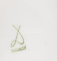 Drasche virágmintás váza, jelzett, hibátlan, m: 18 cm