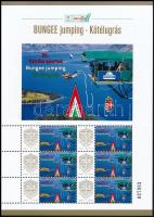 2024 BUNGEE jumping - Kötélugrás 6 bélyeges megszemélyesített kisív