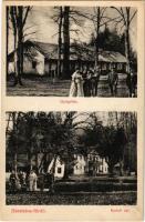 Hársfalva-gyógyfürdő (Szolyva), Nelipino, Nelipyno; Gyógyház, Rudolf vár. Goldenberg és Hecht kiadása / spa, bath (EK)