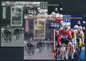 2025 100 éves a Tour de Hongrie piros-zöld azonos sorszámmal "0000"