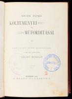 Szulik József költeményei és műfordításai. A költő nővérének megbízásából sajtó alá rendezte Lévay M...