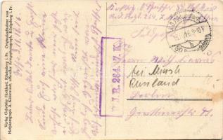 1916 Vom östlichen Kriegsschauplatz. Schemo am Narocz-See. Vor einer Fernsprechstelle. Verlag Gebrüd...