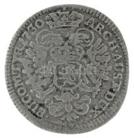 Csehország / Történelmi tartomány 1730. 3kr Ag "VI. Károly" (1,70g) T:XF enyhén hajlott / ...