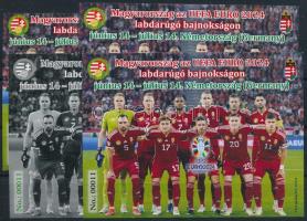 2024 Magyarország az UEFA EURO 2024 labdarúgó bajnokságon garnitúra (4 db)
