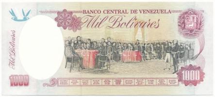 Venezuela 1998. 1000B, 9 számjegyű sorszámmal T:UNC
Venezuela 1998. 1000 Bolivares with 9 digits se...
