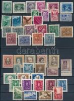 9 klf sor 1945 előttiek, érdekességekkel, 2 stecklapon