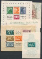 5 db klf blokk, 1945 előttiek